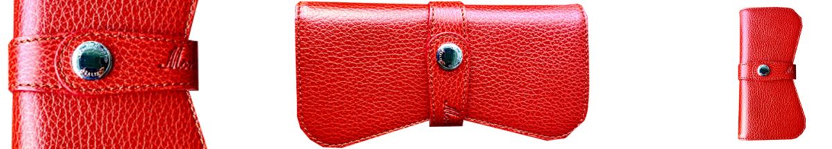 Montegrappa Leather Case - Montegrappa Red Leather Pen Case